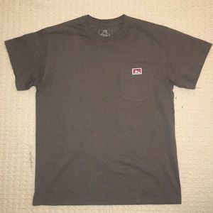Ben Davis charcoal pocket tee